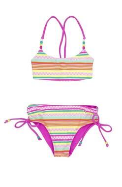 NEW FEATHER 4 ARROW girls four the good vibes bikini set in hot pink